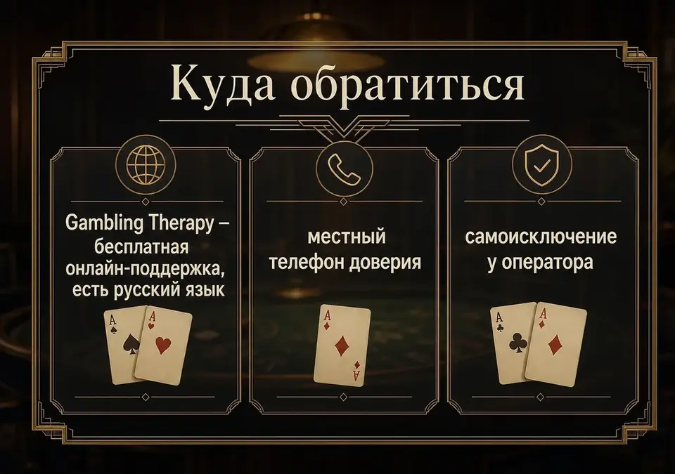 Куда обратиться при игровой зависимости: инфографика с источниками помощи